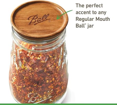 Copo de bola personalizado Capa de madeira Marrom regular com Capa de bambu em madeira de cor simples