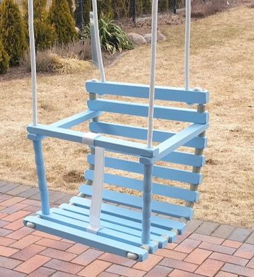 Função de poupança de espaço Personalizado personalizado balanço de madeira artesanal para exterior e interior