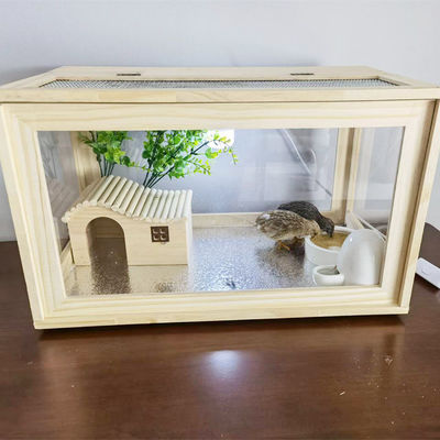 Outras Artesanato Popular 50X30X30Cm Hamster Cage And Habitat Playground Routine Chicken Feeding Box