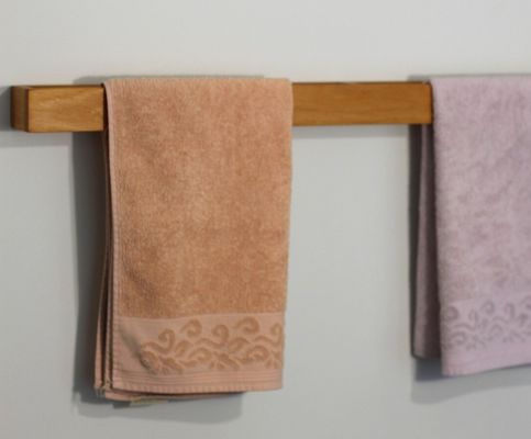 Como o seu pedido feito à mão Madeira Banheiro Toalha Porta Banheiro Papel higiénico Prateleira de parede