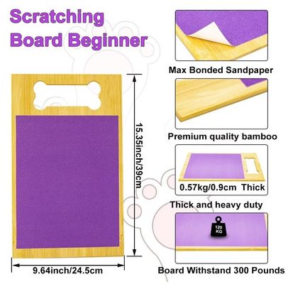 Ficheiro de unhas de cão Pad de arranhão de alta quantidade Vantagem para as unhas de esmagamento de unhas de cães