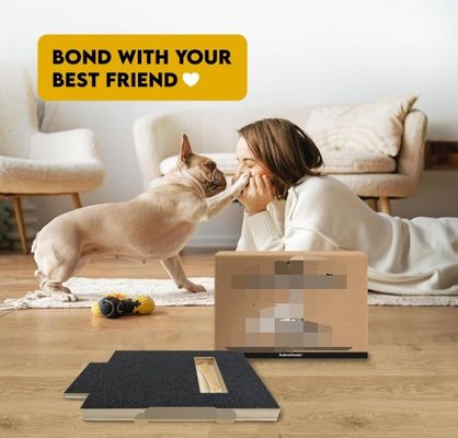 OEM Cadastro de raspagem para cães com caixa de guloseimas Cadastro de raspagem de unhas para cães com alça Cadastro de raspagem de gatos