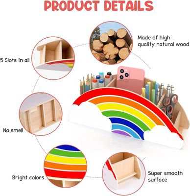 Cadeira de madeira de bambu impressa em tela de seda para organização de telefone e abastecimento em madeira maciça