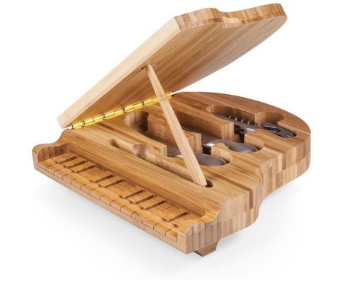 BAMBOO Cheese Board Knife Set Design elegante para blocos de cortar e placas de charcuterie