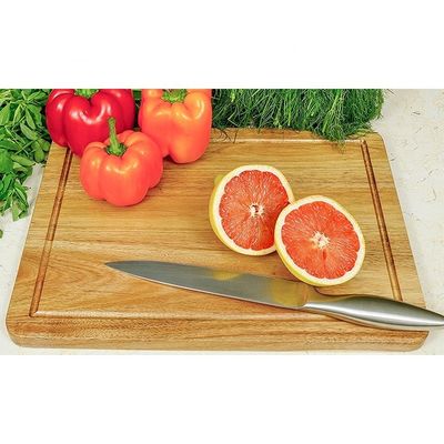 Tabela de corte de madeira de acácia de oliva para cortar e cortar carne