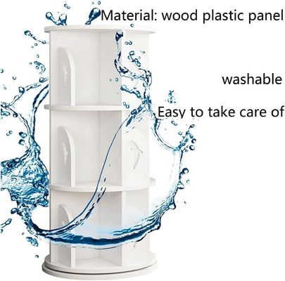 Loja de livros rotativa de 360 graus colorida para armazenamento de livros infantis