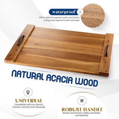 Forno a gás e eléctrico Blocos de corte de punho resistentes para 202405 Cobertura de fogão de mesa de macarrão