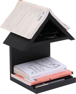 Cama de cama de madeira de triângulo livro descanso Um presente único e prático para os amantes dos livros