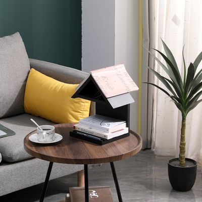 Cama de cama de madeira de triângulo livro descanso Um presente único e prático para os amantes dos livros