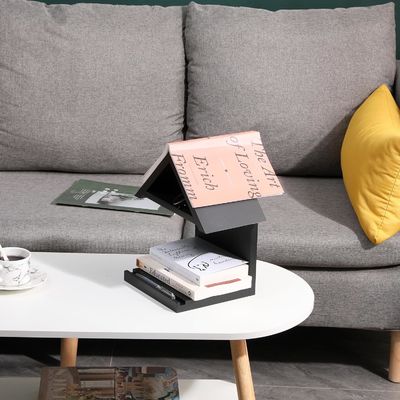 Cama de cama de madeira de triângulo livro descanso Um presente único e prático para os amantes dos livros