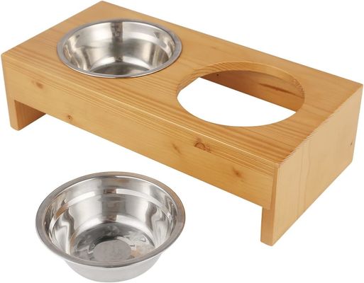 Funcional elevados stand comida de gato e água taças Diner Pet Feeder para proprietários de animais ocupados