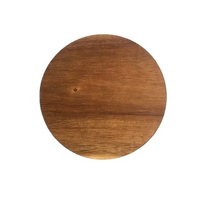Tapete redondo de taça de café decoração 10X0.9cm Acacia madeira coasters com impressão avançada