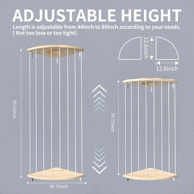 Sala de estar tamanho personalizado Zoo padrão estante de armazenamento de animais recheado com gaiola organizador de madeira