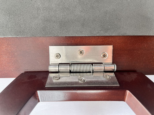 Rectangular Sofá de madeira braço de mesa bandeja para armazenamento em casa e logotipo personalizado aceitável