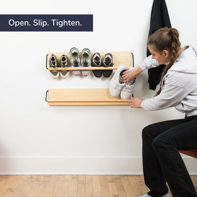 Logotipo personalizado aceitável moderno porta-choques montado na parede para todas as estações