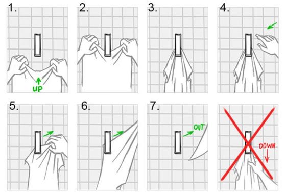 Classificação do porta-toalhas de madeira Rack não dobrável Ganchos de madeira de noz como seu pedido