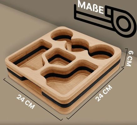 Taça de serviço multifuncional para lanches e bebidas