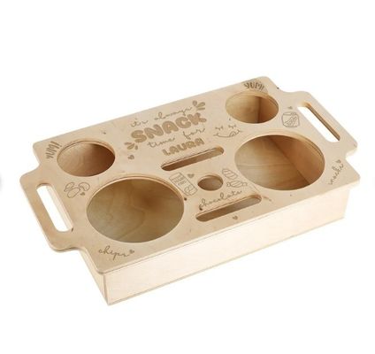 Equipa de armazenamento não dobrável Bar de sofá de madeira Caixa de lanches Armazenamento de poupança de espaço para espaços pequenos