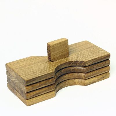 Caixa de embalagem de temperos de madeira de alta capacidade