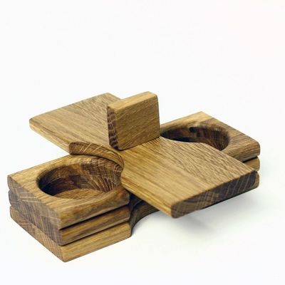 Caixa de embalagem de temperos de madeira de alta capacidade