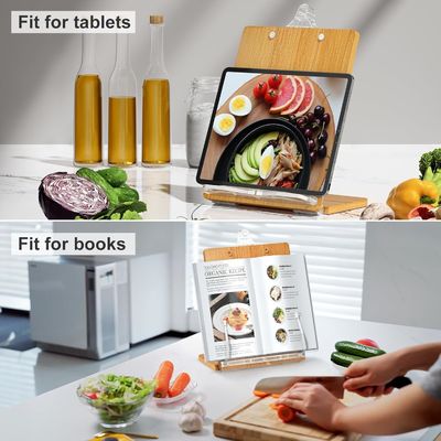 Home Organizer Bamboo utensil holder e bandeja de talheres de madeira para utensílios de cozinha