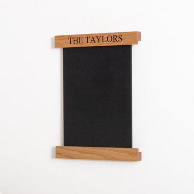 202406 Quadro flutuante de anúncios em quadro Quadro de pontuação de cartão Quadro de pontuação de madeira com chalkboard