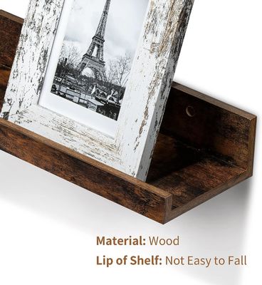 Espaço de poupança de cozinha conjunto de 5 pequenas imagem Ledge Casa madeira prateleiras flutuantes para parede