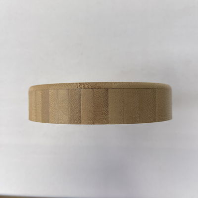 Cobertura de madeira 10,9x2,4cm para lata de vidro de alimentos na sua escolha de cor simples ou personalizada