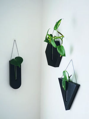 Estação de propagação Moderno Mini caixa de madeira plantação de parede para varanda e parede decoração vasos