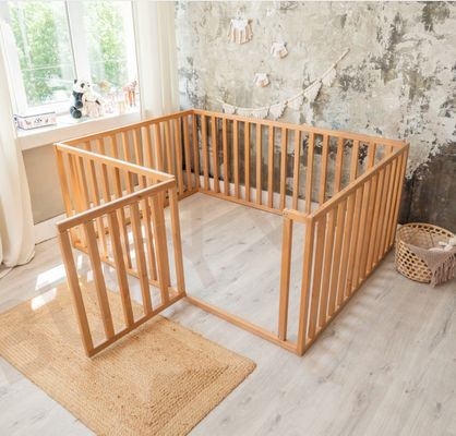 OEM Eco-friendly cama de madeira com proteção extra cama infantil cama de brinquedo cama de madeira maciça