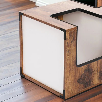 Forma personalizada gato escalador arranhador árvore de brinquedo presentes de animais de estimação de madeira moderna para casa do gato