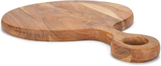 Casa Acacia Pizza de madeira casca para assar pão todas as estações charcuterie Paddle Table Top