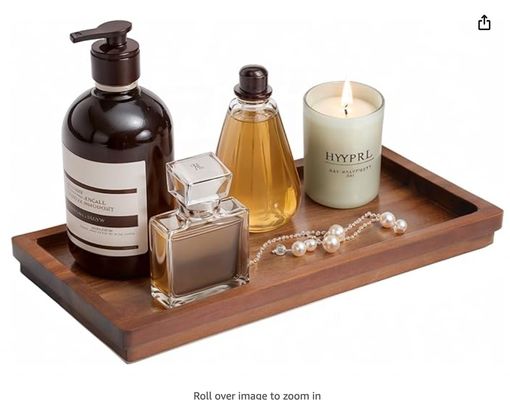 Conjunto de bandeja de madeira aceito OEM ODM para entrega de madeira personalizada e rápida