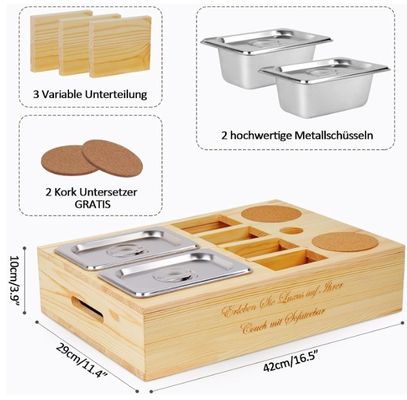 Loja de sofá de madeira personalizada com tampa removível e compartimento de armazenamento