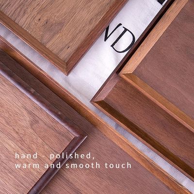 Conjunto de bandeja de madeira aceito OEM ODM para entrega de madeira personalizada e rápida