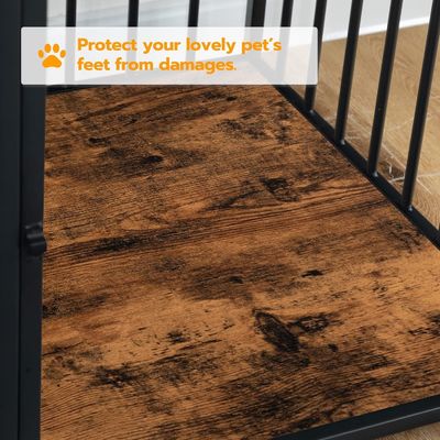 Caixa de animais de estimação interior Mesa final Cenilar de cães decorativo com gaveta e forma personalizada em branco