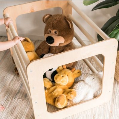 Equipamento de casa de brinquedos de madeira para crianças