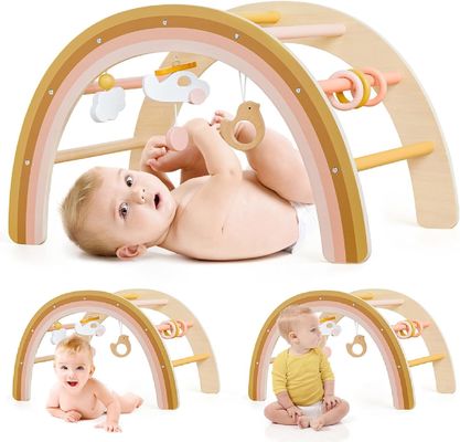 Unisex Jogos de madeira para bebê 0-5 meses Como seu pedido Brinquedos de madeira para bebê por Tiny Land