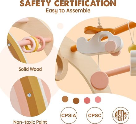 Unisex Jogos de madeira para bebê 0-5 meses Como seu pedido Brinquedos de madeira para bebê por Tiny Land