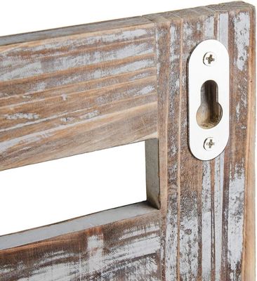 Mobiliário de sala de estar moderno Prateleiras montadas na parede de madeira Logotipo personalizado em grande quantidade