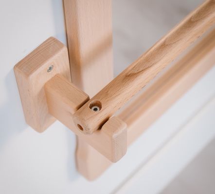 Montessori Grande Espelho e Long Pull Up Bar de Madeira poupar espaço para a ocasião do Ano Chinês