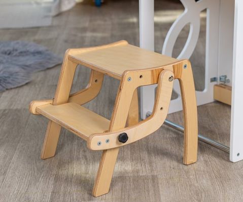 Modern Design Style 2in1 Convertible Step Stool Chair Perfeito para crianças e crianças pequenas