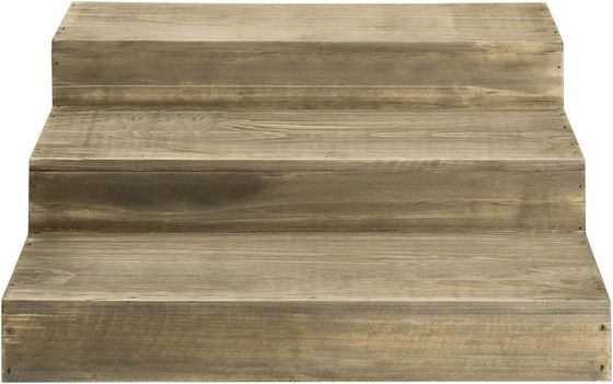 OEM Ordem aceitável Madeira sobremesa Stand Cupcake Riser Display para ocasiões especiais