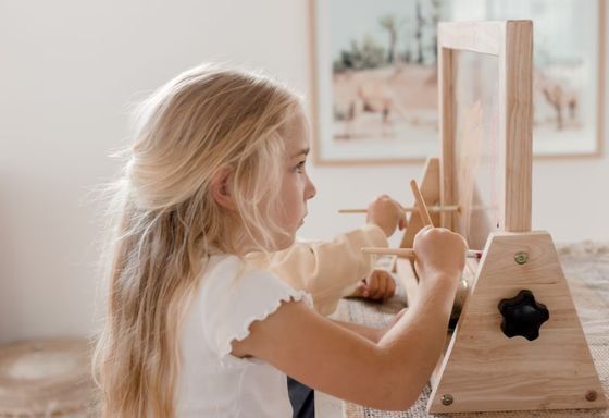 Custo da amostra e impressão 4 em 1 Escalão de mesa de madeira para resultados de amostra profissionais