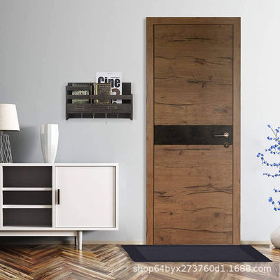 Prateleira montada na parede roupas porta-chave pendurada para logotipo personalizado de decoração de parede