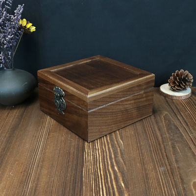 Caixas de presentes de madeira industrial para joias e artigos de decoração