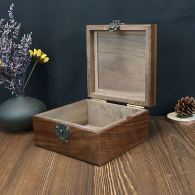 Caixas de presentes de madeira industrial para joias e artigos de decoração