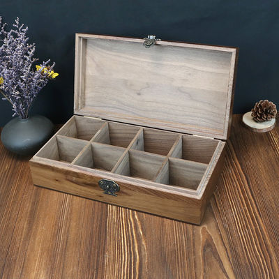 Caixas de presentes de madeira industrial para joias e artigos de decoração