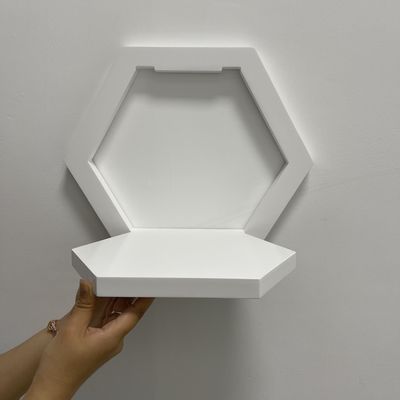 PANEL Económico Prateleira de parede de madeira para exibição de flores e organização de itens domésticos