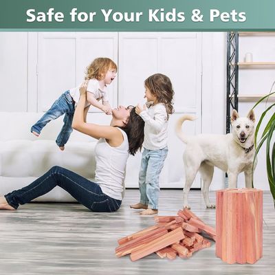 Organize seus armários e gavetas com blocos de cedro aromático de tamanho comum ou personalizado